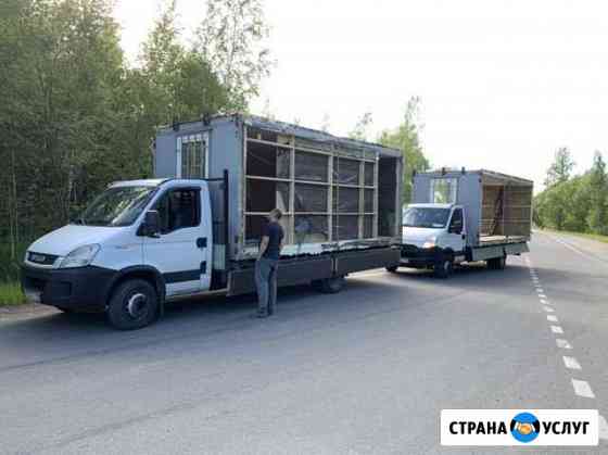 Грузоперевозки, 5 тонн борт 6 м Санкт-Петербург