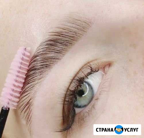 Окрашивание,долговрем. укладка бровей Владимир - изображение 1