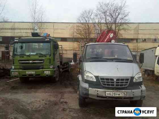 Услуги манипулятора 20 метров/ 7 тонн + автовышка Великий Новгород