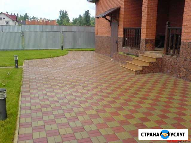 Укладка тротуарной плитки Дивноморское - изображение 1