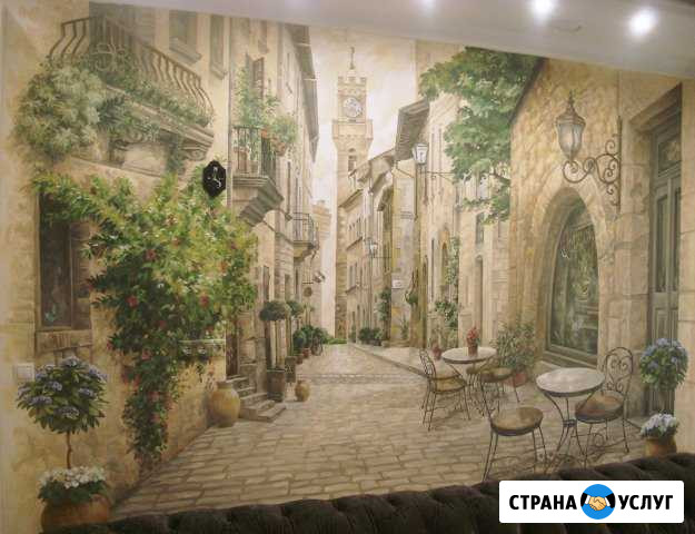 Роспись стен Новосибирск - изображение 1