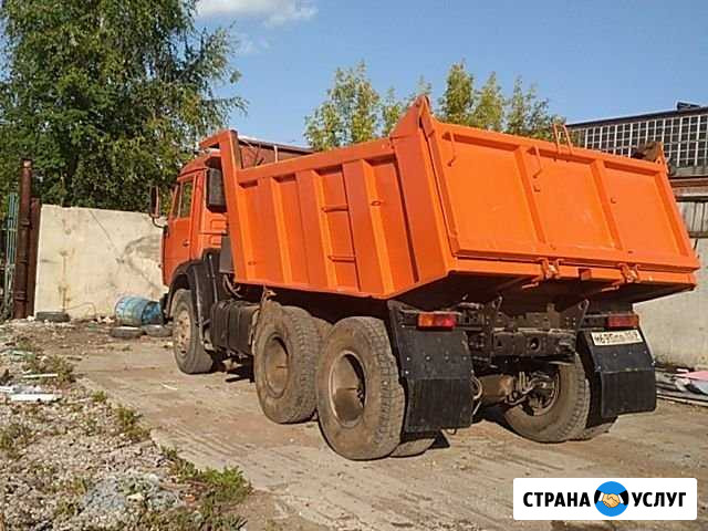 Услуги, аренда самосвала, доставка пгс, щебень. вы Пермь - изображение 1