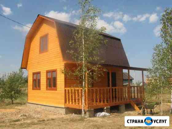 Каркасные и брусовые дома, бани Волхов