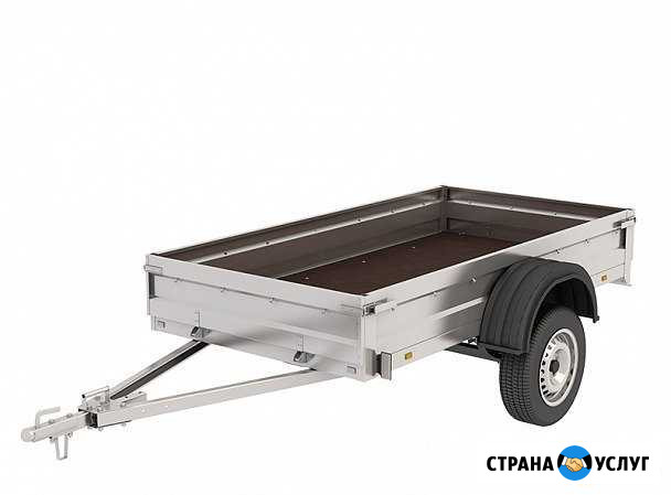 Прокат прицеп Стандарт + 2.0 м. x 1.25 м Новосибирск - изображение 1