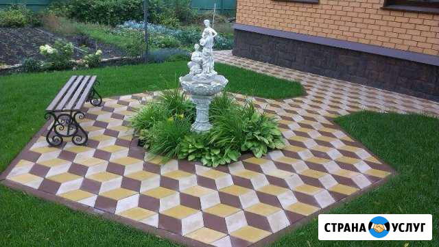 Укладка тротуарной плитки Грязи - изображение 1