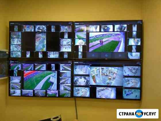 Монтаж систем видеонаблюдения, скуд, скс Москва