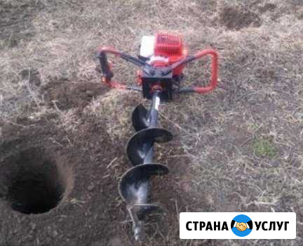 Бурение ям под столбы для забора, фундамента Нижний Тагил - изображение 1