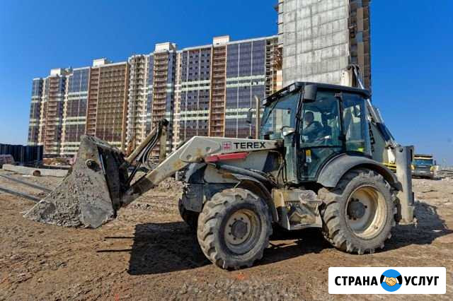 Услуги, аренда эксковатор погрузчик Ханты-Мансийск - изображение 1