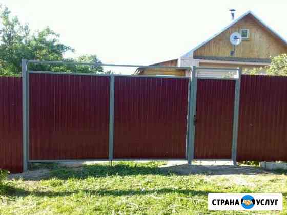 Забор из профлиста Шуя