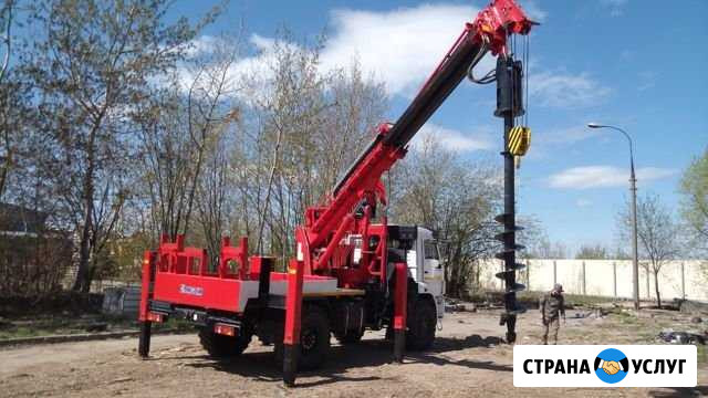 Буронабивные сваи, ямобур Калуга - изображение 1