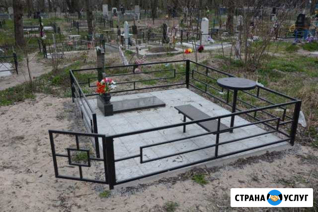 Оградки на кладбище с установкой Симферополь - изображение 1