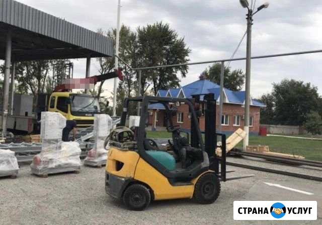 Вилочный погрузчик с оператором Новотитаровская - изображение 1