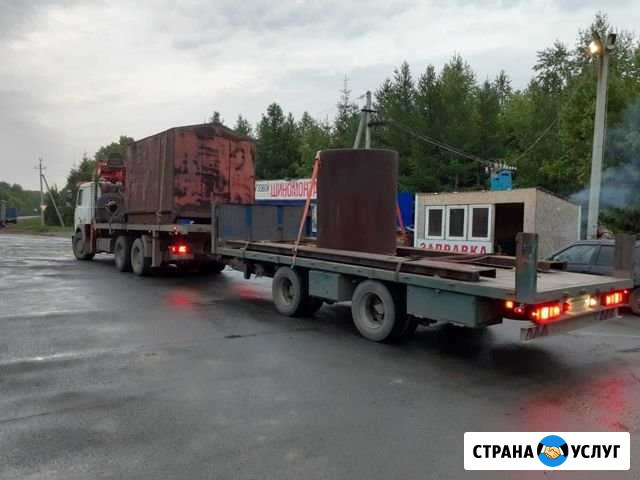Перевозка негабаритных грузов. прицеп низкорамный Уфа - изображение 1