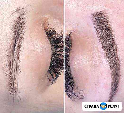 Ламинирование бровей, Перманентный макияж, Микробл Москва