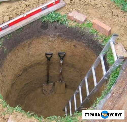 Земляные работы,Канализация, сливные ямы, колодцы Курск - изображение 1