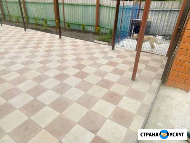 Укладка тротуарной плитки.установка бордюров.люков Тимашевск - изображение 1
