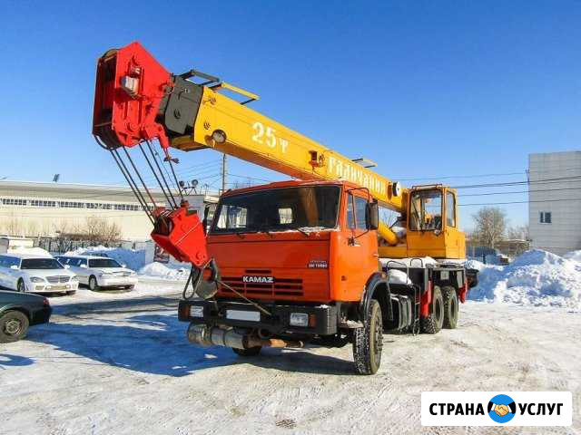 Услуги автокрана 25 тонн Петрозаводск - изображение 1