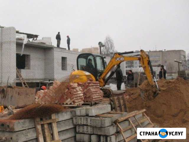 Аренда мини экскаватора, мини экскаватора Москва - изображение 1