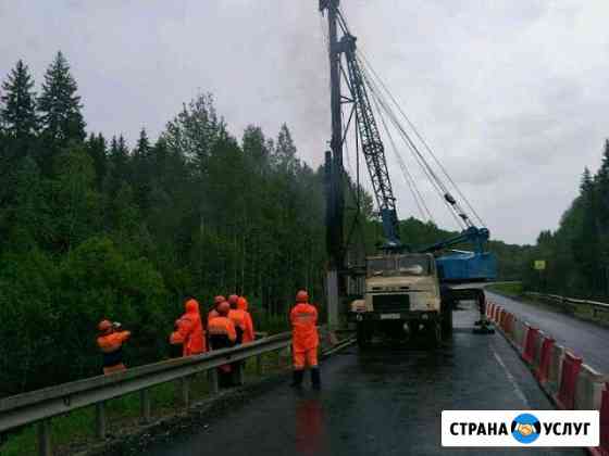 Сваебой, копер, сваебойка, забивка свай Сыктывкар
