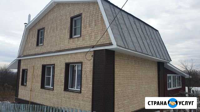 Монтаж фасадных панелей Балахна - изображение 1