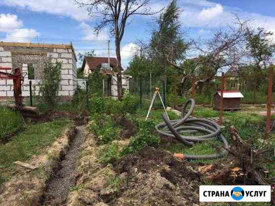 Дренаж,ливневка,канализация,заборы Знаменск