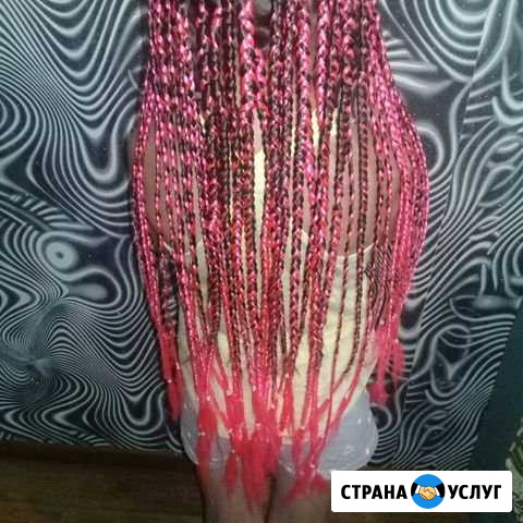 Зизи косички,сенегальск,канеколон косички,афрокосы Уфа - изображение 1