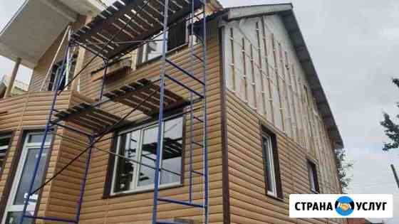 Монтаж винилового сайдинга под ключ Кстово