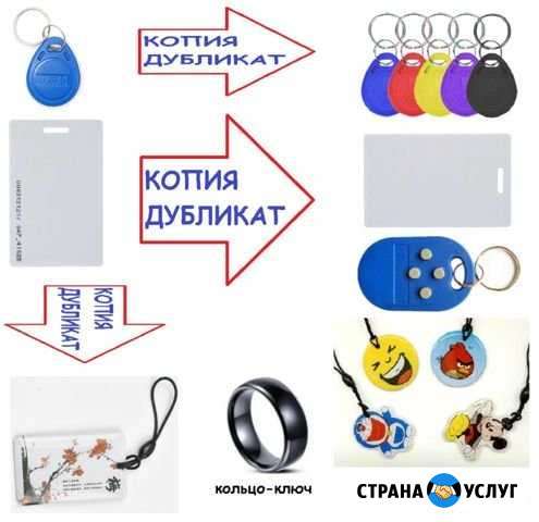 Дубликат копирование копия ключа брелка Воронеж - изображение 1