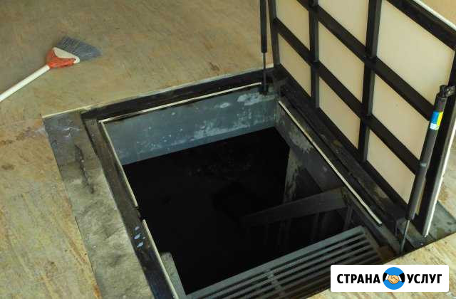 Напольный люк в погреб с амортизаторами Кущевская - изображение 1