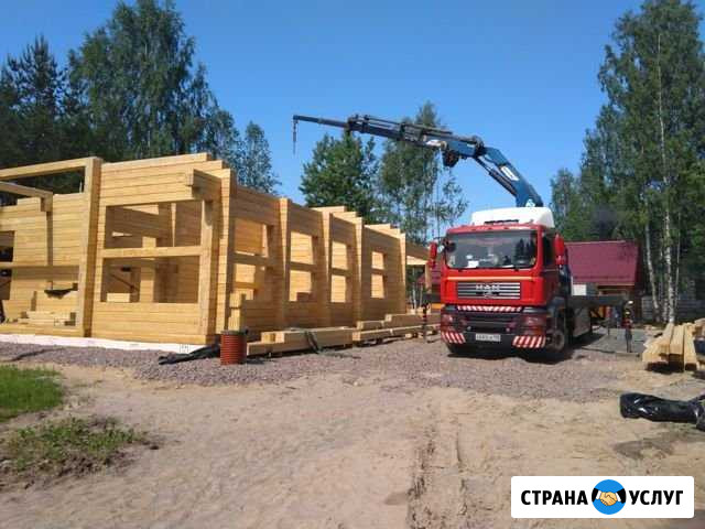 Аренда манипулятора 10тонн 20метров Санкт-Петербург - изображение 1