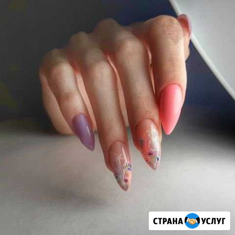 Маникюр.Мужской/Женский.Нарашивание.Кератин волос Бугульма - изображение 1