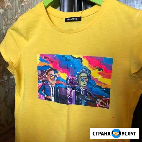 Рисунки на одежде Воронеж - изображение 1