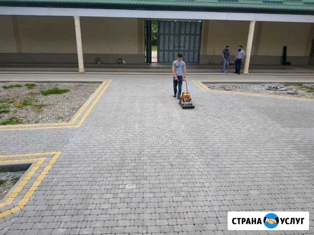 Укладка тротуарной плитки. Качественно и добросове Майртуп - изображение 1