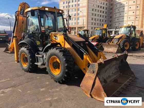 Аренда экскаватора погрузчика JCB-4cx Тюмень