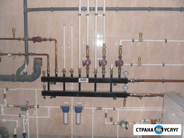 Монтаж отопления, водоснабжения и канализации Подольск - изображение 1