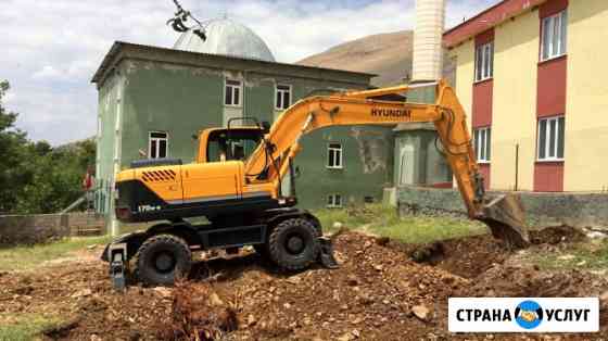 Аренда колесного экскаватора Hyundai 170 Красноярск