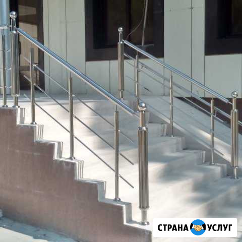 Ооо Нержмонтаж Лестницы ограждения навесы Усть-Джегута - изображение 1