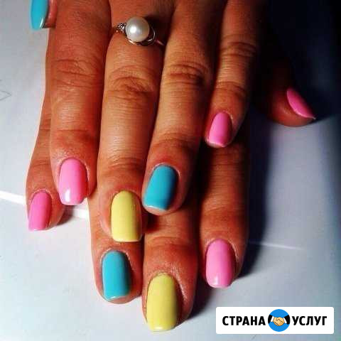 Маникюр Shellac, дизайн, педикюр Балашиха - изображение 1