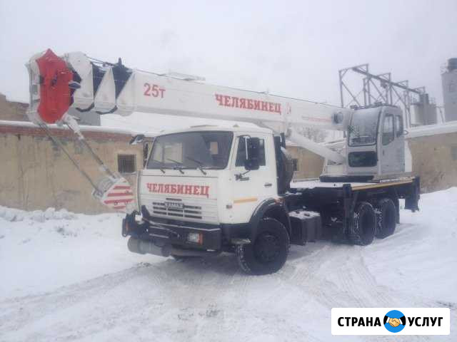 Аренда автокрана 25т 28 м Челябинск - изображение 1