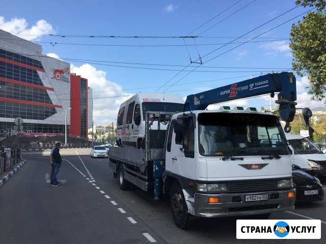 Услуги Эвакуатора,манипулятора 24/7 Грузоперевозки Новороссийск - изображение 1