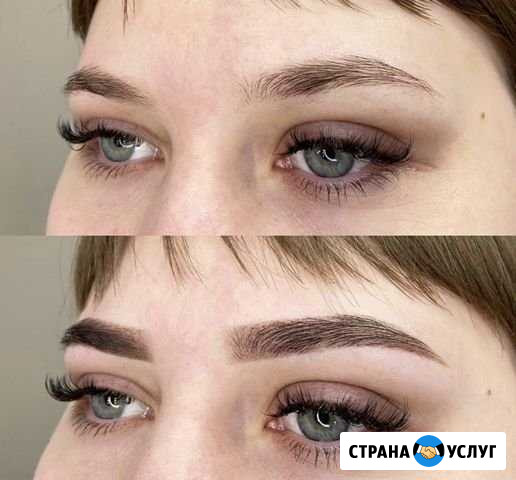 Оформление бровей наращивание ресниц Люберцы - изображение 1
