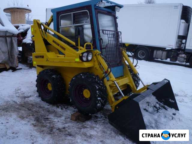 Минипогрузчик мксм-1000 Аренда услуги ямобур Волгоград - изображение 1