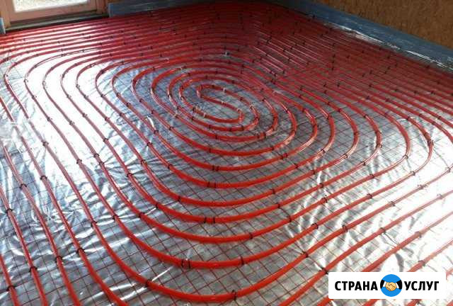 Монтаж водяных тёплых полов Симферополь - изображение 1