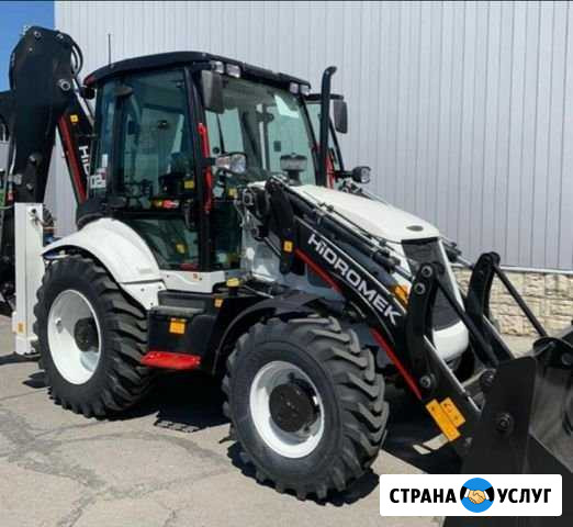 Услуги экскаватора-погрузчика Азов - изображение 1