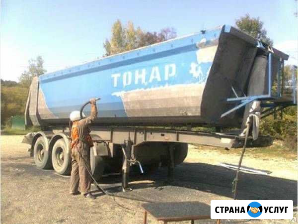 Пескоструйная очистка спецтехники лодок Ачинск - изображение 1