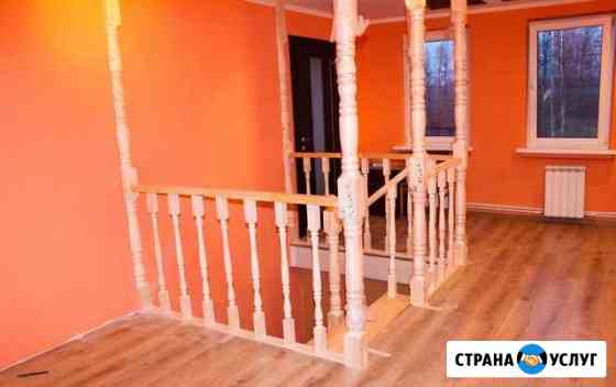 Лестницы деревянные Рязань