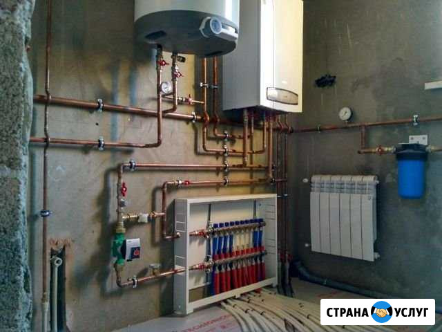 Монтаж отопления, водоснабжения, сантехника. Отопл Уфа - изображение 1