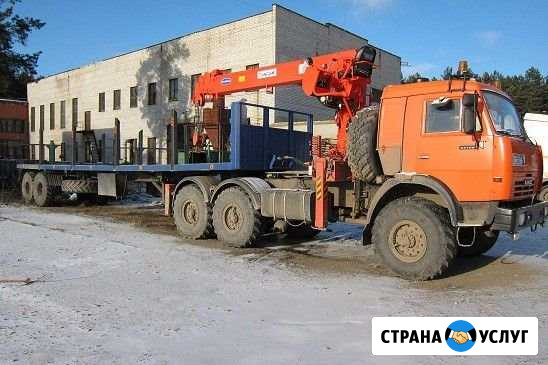 Кран борт вездеход 12м Пермь - изображение 1