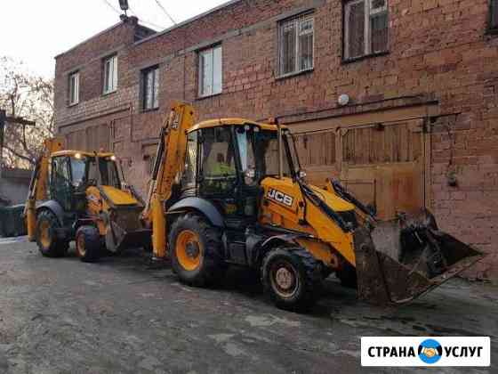 Услуги экскаватора-погрузчика JCB Екатеринбург