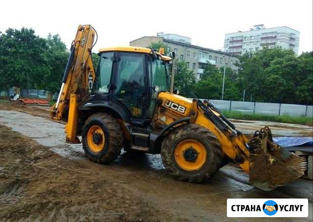 Экскаватор погрузчик в аренду Зеленогорск - изображение 1